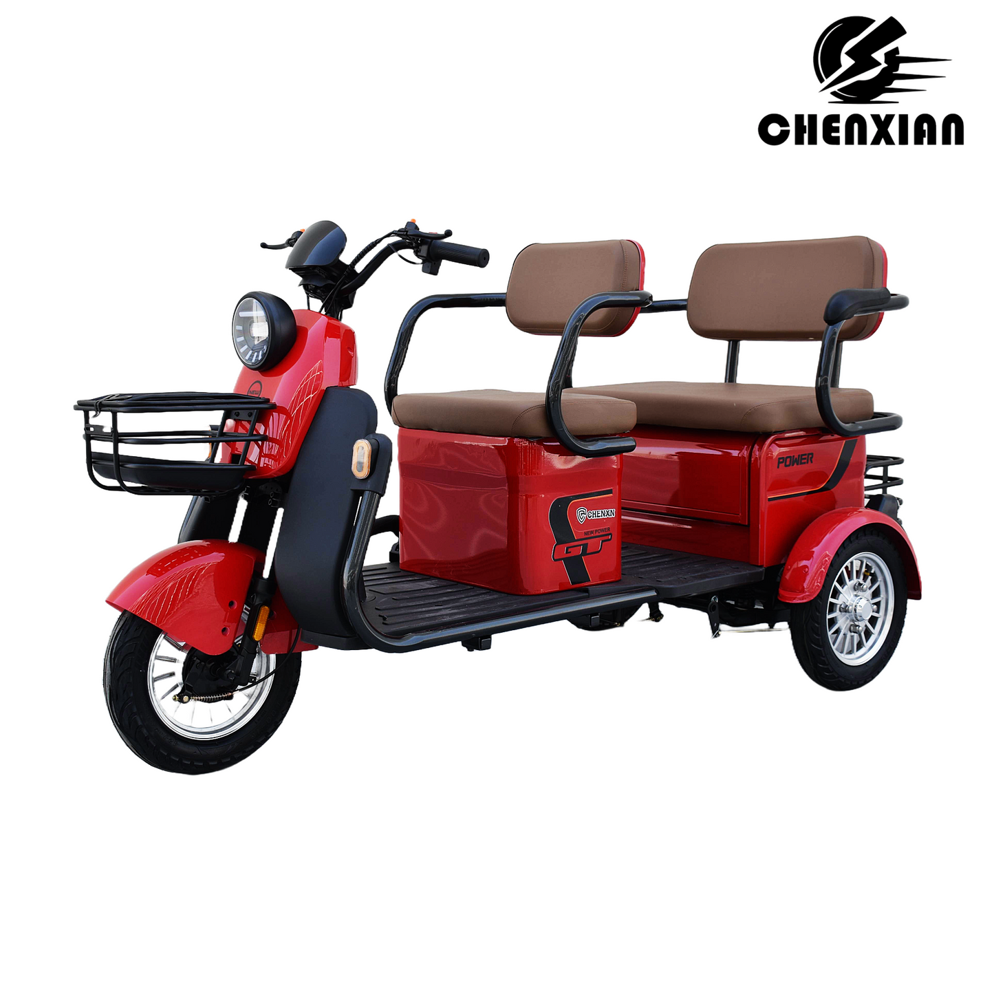 Kangle X7 Electronic Tricycle For Adults family ride