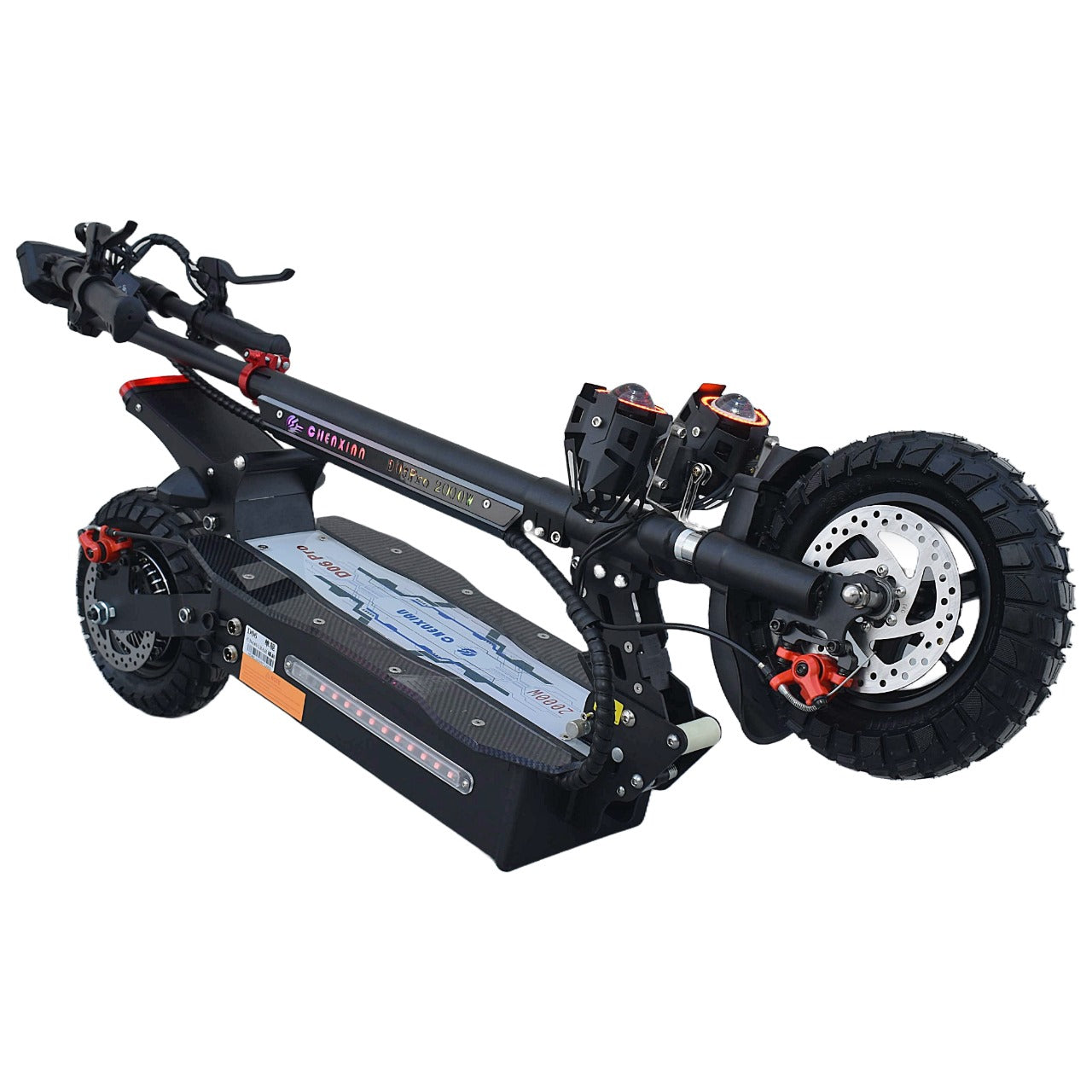 Electric Scooter with high motor power 2000W and speed of 65Km/h D06 pro